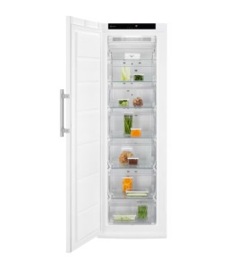 CONGELATOR ELECTROLUX LUT5NE26W, Capacitate totala 276 litri; Dimensiuni HxLxA : 186x60x64 cm; 7 rafturi; Usa reversibila; Nivel de zgomot 40 db; Clasa eficienta energetica E; Alb - Img 2