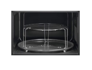 CUPTOR CU MICROUNDE ELECTROLUX EMZ421MMK, Volum brut 21 litri; Volum net 20 litri; 5 trepte de putere; Putere microunde 800 W; Grill; Putere grill 1000 W; Avertizare sonora; Diametru platan 270 mm; Timer mecanic; Negru - Img 4