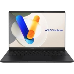 Laptop Asus Vivobook S14, M5406KA-QD072, 14.0-inch, WUXGA (1920 x1200)OLED 16:10 aspect ratio, AMD AI 7 350, 24GB LPDDR5X on board, 1TBM.2NVMe™ PCIe® 4.0 SSD, 60Hz refresh rate, 400nits, Glossy display ,FHDcamera with IR function to support Windows