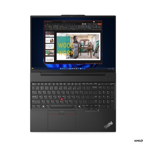 Laptop Lenovo ThinkPad E16 Gen 2 (AMD); 16" WUXGA; AMD Ryzen 5 7535HS; Integrated AMD Radeon 660M Graphics; RAM 32GB, SSD 1TB, 3YO DOS - Img 4