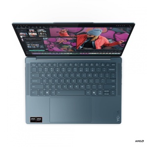 Laptop Lenovo Yoga Slim 7 14AKP10, 14" WUXGA (1920x1200) OLED 600nits (peak) / 400nits (typical) Glossy, 100% DCI-P3, 60Hz, Eyesafe®, Dolby Vision®, DisplayHDR™ True Black 500, X-Rite®, AMD Ryzen™ AI 7 350 (8C / 16T, 2.0 / 5.0GHz, 8MB L2 / 16MB L3), - Img 2