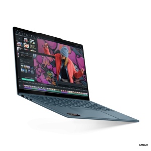 Laptop Lenovo Yoga Slim 7 14AKP10, 14" WUXGA (1920x1200) OLED 600nits (peak) / 400nits (typical) Glossy, 100% DCI-P3, 60Hz, Eyesafe®, Dolby Vision®, DisplayHDR™ True Black 500, X-Rite®, AMD Ryzen™ AI 7 350 (8C / 16T, 2.0 / 5.0GHz, 8MB L2 / 16MB L3),