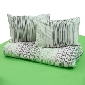 Set de pat,cearceaf cu elastic180x200,Mils - Img 4