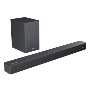 SOUNDBAR HORIZON HAV-S2630W / System 2.1 / Max Audio Power 110W (30W x2 + 50W) / Wireless Subwoofer / Digital Optical / AUX (3.5mm) / HDMI-ARC (CEC) / BT 5.4 / USB Playback / DOT-Matrix Display / Remote + Button Keys / Impedance: 4Ω x2 + 4Ω / Signal to - Img 3