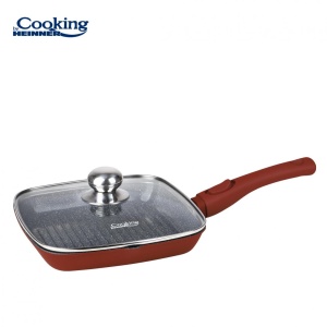 TIGAIE GRILL ALUMINIU TURNAT+CAPAC 24x4 CM,CALABRIA, COOKING BY HEINNER - Img 2