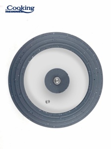 CAPAC STICLA CU MARGINE DIN SILICON AJUSTABILA PE 3 DIMENSIUNI 22/24/26 CM, COOKING BY HEINNER - Img 2