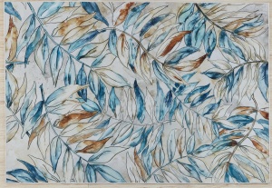 Covor Heinner cu print digital 3D 160x230 cm Leafs - Img 2