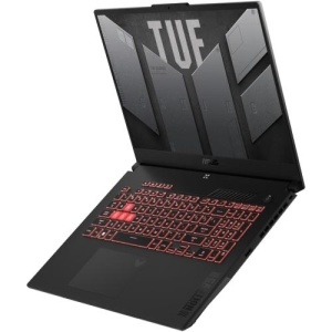 Laptop ASUS TUF Gaming A17 (2023) FA707NUG-HX177, AMD Ryzen 7 7445HS, 17.3 inch, RAM 16GB, SSD 512GB, nVidia GeForce RTX 4050 6GB, No OS, Mecha Gray - Img 5