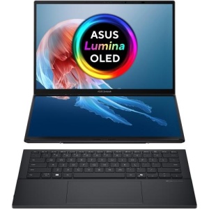 Laptop Asus Zenbook Duo, UX8406CA-PZ166X, 14.0-inch, 3K (2880 x1800)OLED 16:10 aspect ratio, Intel® Core™ Ultra 9 Processor 285H (24MCache,up to 5.40 GHz), 32GB LPDDR5X on board, 1TB M.2 NVMe™ PCIe® 4.0SSD,120Hz refresh rate, 400nits, Glossy display, - Img 4