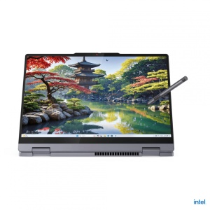 Laptop Lenovo IdeaPad 5 2-in-1 14IAL10, 14" WUXGA (1920x1200) OLED 500nits (peak) / 400nits (typical) Glossy, 100% DCI-P3, 60Hz, TÜV Low Blue Light, DisplayHDR™ True Black 500, Glass, Touch, Intel® Core Ultra 5 225H, 14C (4P + 8E + 2LPE) / 14T, Max Turbo - Img 6