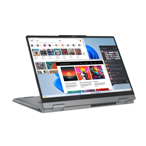 Laptop Lenovo IdeaPad 5 2-in-1 14IRH9, 14" WUXGA (1920x1200) OLED 400nits Glossy, 100% DCI-P3, 60Hz, TÜV Low Blue Light, Glass, Touch, Intel Core i5-13420H, 8C (4P + 4E) / 12T, P-core 2.1 / 4.6GHz, E-core 1.5 / 3.4GHz, 12MB, video Integrated Intel UHD - Img 7