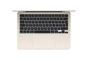MacBook Air 13.6" Retina/Apple M4 (CPU 10-core, GPU 10-core, Neural Engine 16-core)/16GB/ 1TB - Starlight - INT KB (2025) 35W USB C, ( Cto from MW103RO/A) - Img 2