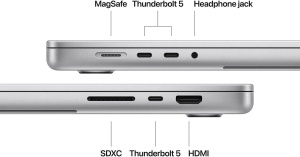 MacBook Pro 16.2"/Apple M4 Pro (CPU 14-core, GPU 20-core, Neural Engine 16-core)/48GB/1TB - Silver - INT KB (cto from MX2U3RO/A) - Img 3
