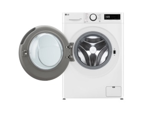 Masina de spalat rufe cu uscator LG F2DR508S1W, 8 kg Spalare, 5 kg Uscare, 1200 rpm, Motor Direct Drive, Clasa B, TurboWash, Alb - Img 2