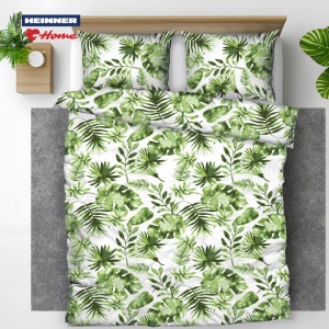 Set de pat king size bumbac, 144 TC,Palm