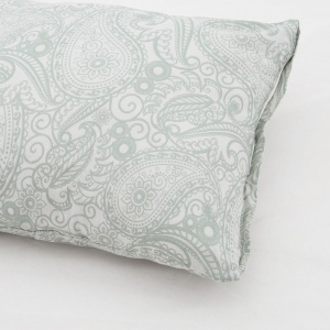 Set de pat single bumbac, 92 gsm,Paisley - Img 5