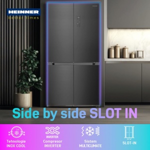 SIDE BY SIDE MULTIDOOR HEINNER HSBS-HM505MDSINFDXE++ - Img 7