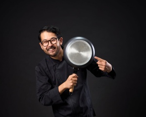 TIGAIE ALUMINIU 26X5 CM, RIKITO WATANABE, SAMURAI GOURMET, COOKING BY HEINNER - Img 7