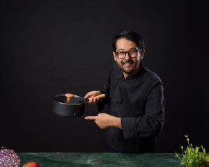 CASEROLA ALUMINIU + CAPAC 20X9.5 CM, 2.7L, RIKITO WATANABE, SAMURAI GOURMET, COOKING BY HEINNER - Img 8