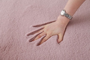 Covor Heinner Shaggy soft blanita Roz Pudra 200x300 cm - Img 2