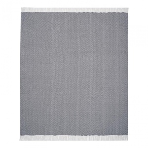 CUVERTURA PLED 200X220 CM ZAG BLACK - Img 3