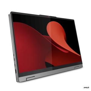 Laptop Lenovo IdeaPad 5 2-in-1 16AHP9, 16" WUXGA (1920x1200) IPS 300nits Glossy, 45% NTSC, 60Hz, TÜV Low Blue Light, Glass, Touch, AMD Ryzen™ 7 8845HS (8C / 16T, 3.8 / 5.1GHz, 8MB L2 / 16MB L3), video Integrated AMD Radeon™ 780M Graphics, RAM 16GB - Img 12