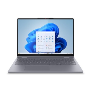 Laptop Lenovo IdeaPad 5 2-in-1 16IAL10, 16" WUXGA (1920x1200) IPS 300nits Glossy, 45% NTSC, 60Hz, TÜV Low Blue Light, Glass, Touch, Intel® Core Ultra 7 255H, 16C (6P + 8E + 2LPE) / 16T, Max Turbo up to 5.1GHz, 24MB, video Integrated Intel® Arc™ 140T GPU,