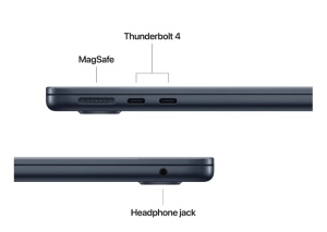 MacBook Air 13.6" Retina/Apple M4 (CPU 10-core, GPU 10-core, Neural Engine 16-core)/24GB/512GB - Midnight - INT KB (2025) - Img 3