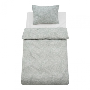 Set de pat single bumbac, 92 gsm,Paisley - Img 2