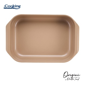 TAVA INALTA CUPTOR DIN ALUMINIU TURNAT + CAPAC 39 x 26 x 8.5 CM, 6 L, NICOLAI TAND, ORIGINI, COOKING BY HEINNER - Img 3