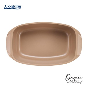 TAVA ROASTER DIN ALUMINIU TURNAT + CAPAC 39 X 22.5 X 11 CM, 5.3L, NICOLAI TAND, ORIGINI, COOKING BY HEINNER - Img 3