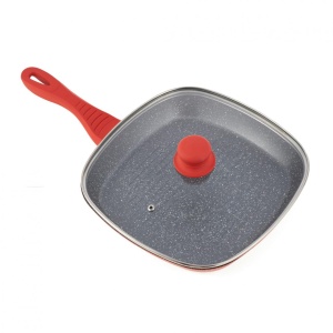 TIGAIE GRILL ALU+CAP 28x4CM,ORANGE GRAYS, COOKING BY HEINNER - Img 2