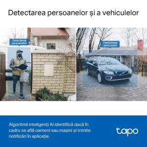 TP-Link Sonerie video smart TAPO D230S1, Senzor: 1/2.7“, Lentile F/NO: 2.1, IR pana la 7m, Rezistenta la ap: IP64, Unghi vizualizare: 160° pe diagonală, Rezolutie: 2K 5MP (2560 × 1920px), Compresie video: H.264, Microfon și difuzor încorporate, Standarde - Img 3
