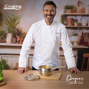 CASEROLA INOX+ CAPAC 16X9 CM, 1.8 L, NICOLAI TAND, ORIGINI, COOKING BY HEINNER - Img 5