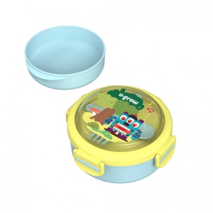 Caserola termica cu lingurita si furculita, blue, U-Grow - Img 4