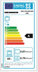 CUPTOR INCORPORABIL HEINNER HBO-V6510GCDRC-GBK - Img 3