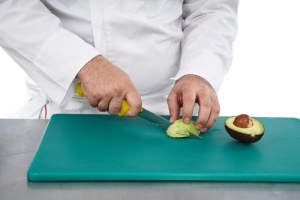 CUTIT DEZOSAT PROFESIONAL 18 CM, GALBEN, CHEF LINE, COOKING BY HEINNER - Img 4