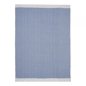 CUVERTURA PLED 160X200 CM ZIG BLUE - Img 2
