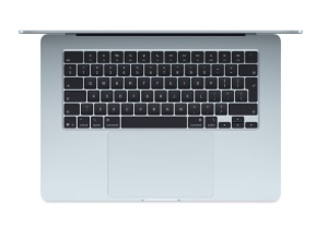MacBook Air 15.3" Retina/Apple M4 (CPU 10- core, GPU 10- core, Neural Engine 16- core)/16GB/512GB - Sky Blue - INT KB (2025) - Img 2
