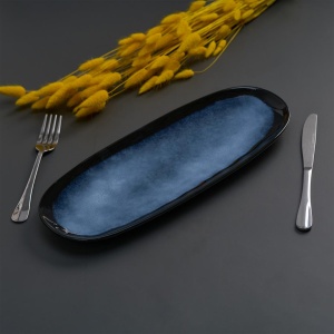 PLATOU CERAMICA 38x15 CM, SERENITY, ART OF DINING BY HEINNER - Img 4
