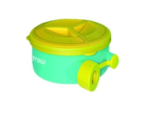 Recipient lapte praf cu 3 compartimente ,250ml, U-Grow - Img 3