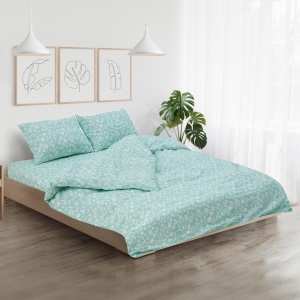 Set de pat king size bumbac, 92 gsm,Nova - Img 8