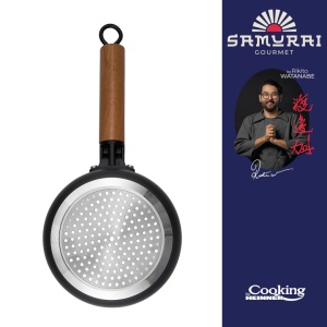 CASEROLA ALUMINIU + CAPAC 16X7.5CM, 1.4L, RIKITO WATANABE, SAMURAI GOURMET, COOKING BY HEINNER - Img 2