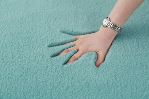 Covor Heinner Shaggy soft blanita Turcoaz 200x300 cm - Img 2