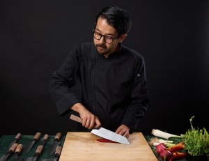 CUTIT GYUTO 23 CM, RIKITO WATANABE, SAMURAI GOURMET, COOKING BY HEINNER - Img 7