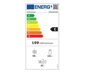 Frigider LG GTBV22PYGKD, 217 L, Full No Frost, Compresor Smart Inverter, Multi-Air Flow - Img 3