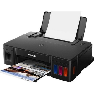 Imprimanta inkjet color CISS Canon G1410, dimensiune A4, viteza 8.8ipm alb-negru, 5ipm color, rezolutie printare 4800x1200 dpi, imprimare fara margini format 10x15, alimentare hartie 100 coli, interfata: USB Hi- Speed, consumabile: GI-490 PGBK ,GI-490 C - Img 3