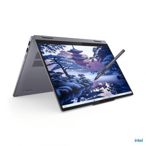 Laptop Lenovo IdeaPad 5 2-in-1 14IAL10, 14" WUXGA (1920x1200) OLED 500nits (peak) / 400nits (typical) Glossy, 100% DCI-P3, 60Hz, TÜV Low Blue Light, DisplayHDR™ True Black 500, Glass, Touch, Intel® Core Ultra 5 225H, 14C (4P + 8E + 2LPE) / 14T, Max Turbo - Img 7