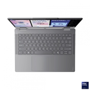 Laptop Lenovo Yoga 7 2-in-1 14ILL10, 14" WUXGA (1920x1200) OLED 600nits (peak) / 400nits (typical) Glossy / Anti-fingerprint, 100% DCI-P3, 60Hz, Dolby Vision®, TÜV Low Blue Light, DisplayHDR™ True Black 500, Glass, Touch, Intel® Core Ultra 7 256V, 8C (4P - Img 2