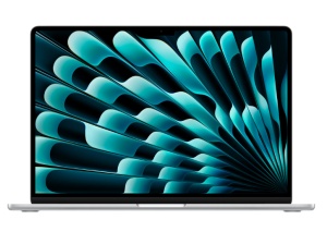 MacBook Air 15.3" Retina/Apple M4 (CPU 10- core, GPU 10- core, Neural Engine 16- core)/16GB/256GB - silver - INT KB (2025)